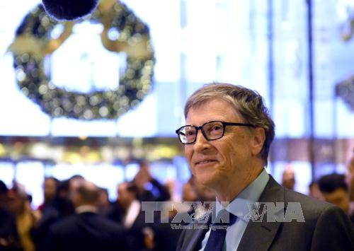 Theo Forbes, tính đến ngày 26.8, tài sản ròng của Bill Gates đạt 115,5 tỉ USD, tăng khoảng 8,6 tỉ USD so với 3 tháng trước. Ảnh: TTXVN