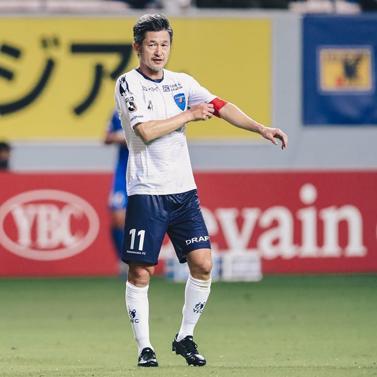 Kazuyoshi Miura vẫn sung sức dù đã bước sang tuổi 53. Ảnh: J.League