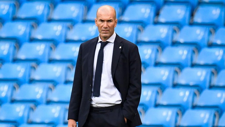 Zinedine Zidane đã không chuẩn bị cho các tình huống xảy ra sai sót. Ảnh: AFP