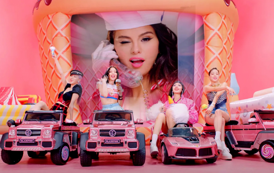 “Ice Cream” - sản phẩm hợp tác giữa Blackpink và Selena Gomez đạt hơn 100 triệu lượt xem chỉ sau vài ngày ra mắt. Ảnh nguồn: Mnet.