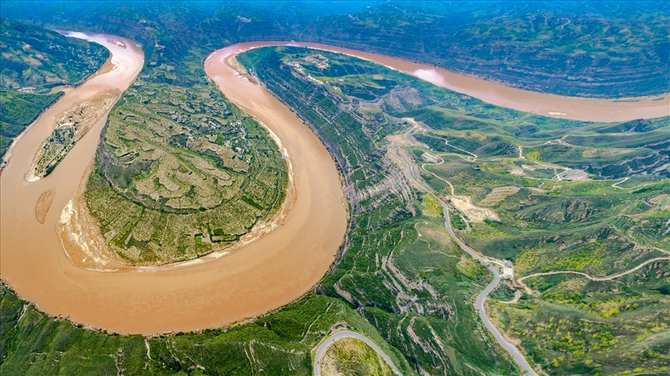 Sông Hoàng Hà. Ảnh: CGTN
