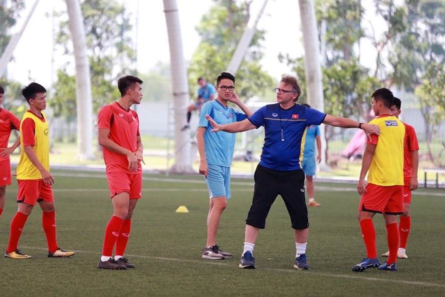 U19 Việt Nam nằm ở bảng C U19 châu Á. Ảnh: VFF