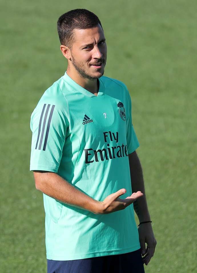 Hazard không giữ được thể trạng cần thiết khiến Real Madrid rất bực. Ảnh: Getty Images