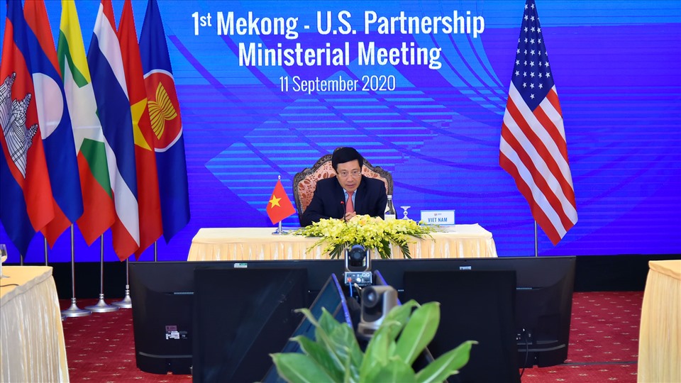 Phó Thủ tướng, Bộ trưởng Ngoại giao Phạm Bình Minh và Thứ trưởng thường trực Mỹ Stephen Biegun (thay mặt Ngoại trưởng Mike Pompeo) đồng chủ trì