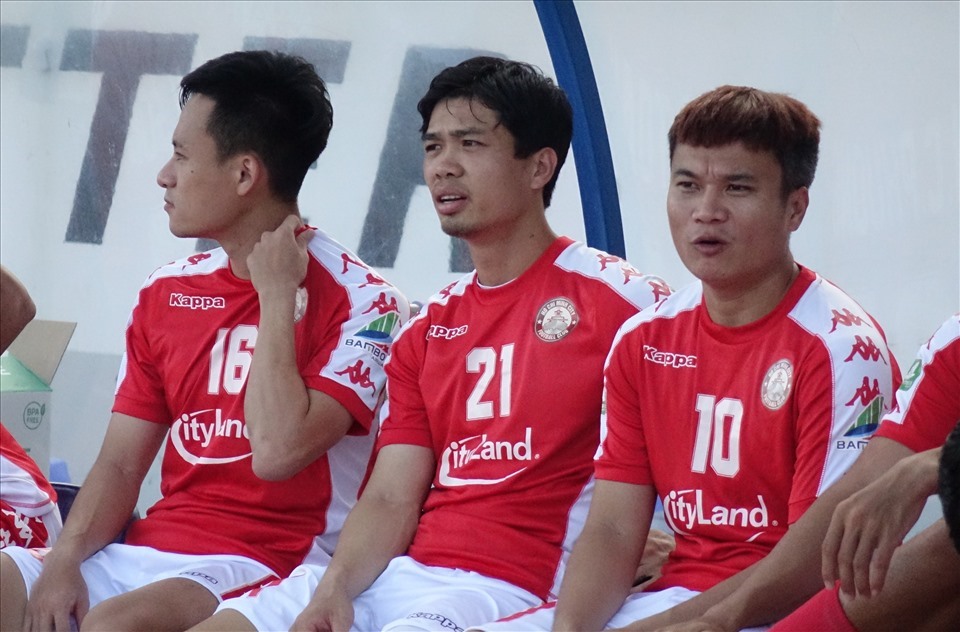 Công Phượng, Phi Sơn và Huy Toàn thi đấu ấn tượng khi được tung vào sân. Ảnh: Nguyễn Đăng