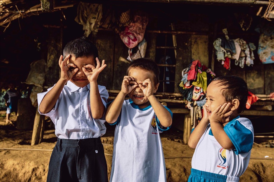 Ảnh do Lê Quang Long chụp trong chuyến đi đến điểm trường Tắk Pổ.