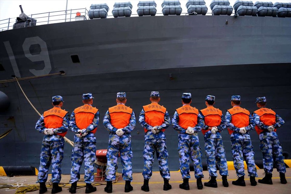 Lực lượng Hải quân Trung Quốc. Ảnh: China Daily