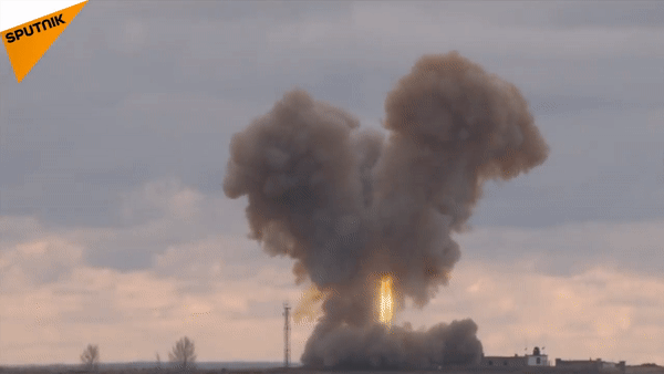 Báo Trung Quốc ca ngợi tên lửa siêu thanh Avangard là vũ khí kiệt tác của quân đội Nga. Ảnh: Sputnik