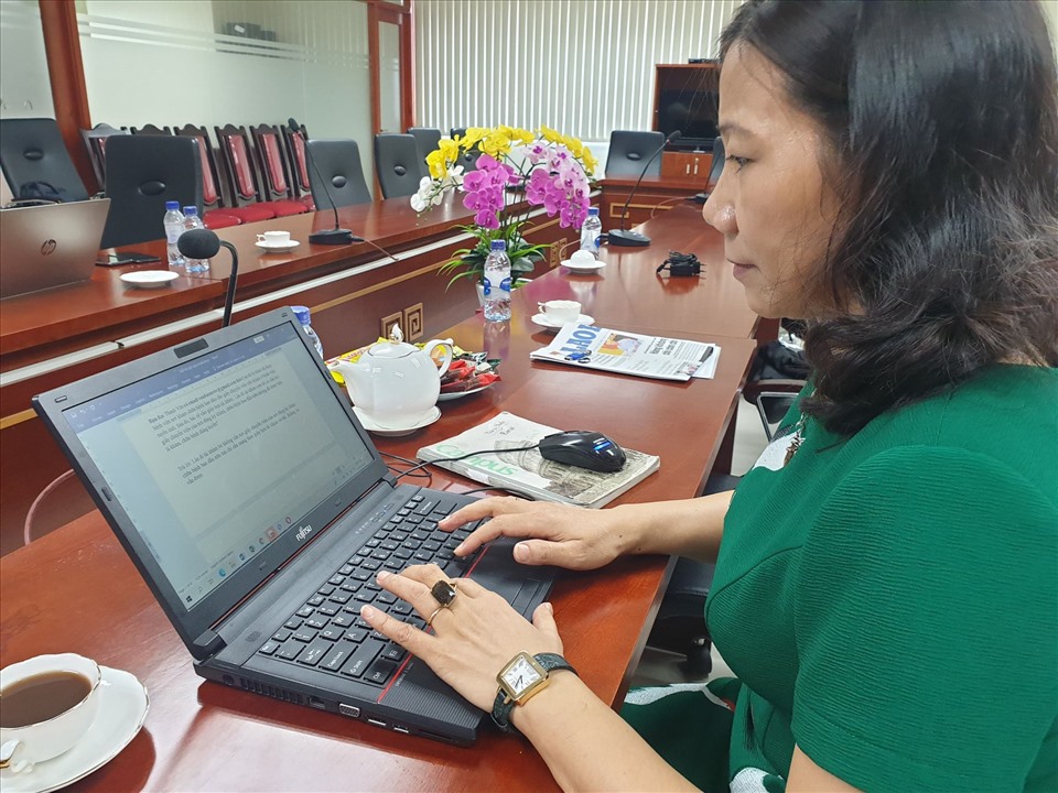 Bà Trịnh Thị Thêu, Phó Trưởng phòng Giám định BHYT 1, BHXH TPHCM. Ảnh: Trần Tuấn