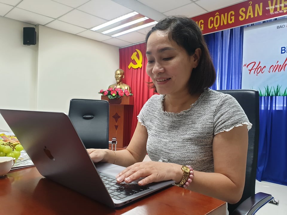 Bà Phan Thị Mai, Trưởng Phòng Quản lý thu, BHXH TPHCM. Ảnh: Trần Tuấn