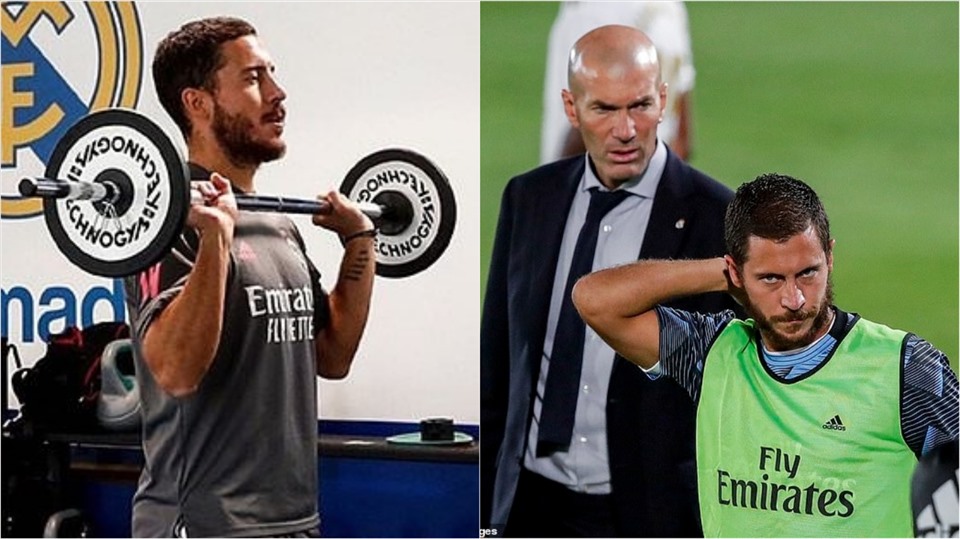 Eden Hazard không được phụ lòng tin của Zidane thêm nữa. Ảnh: Daily Mail