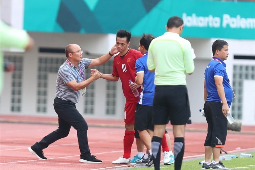Văn Quyết từng là lựa chọn số 1 của huấn luyện viên Park Hang-seo. Ảnh: Đ.Đ
