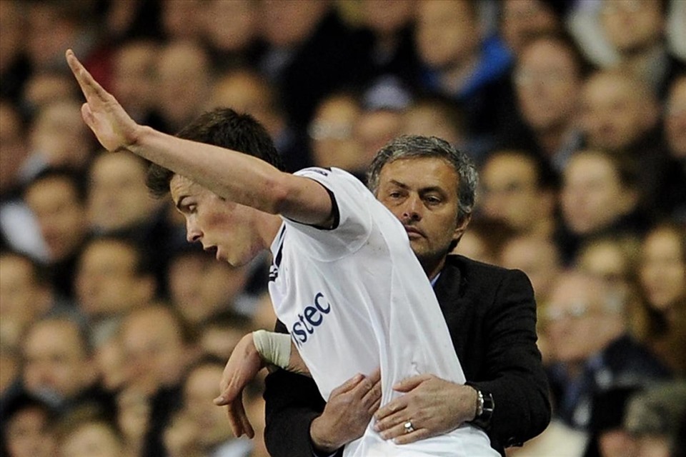 Jose Mourinho từng muốn đưa Bale về Real Madrid khi ông còn ở Bernabeu. Ảnh: Getty Images