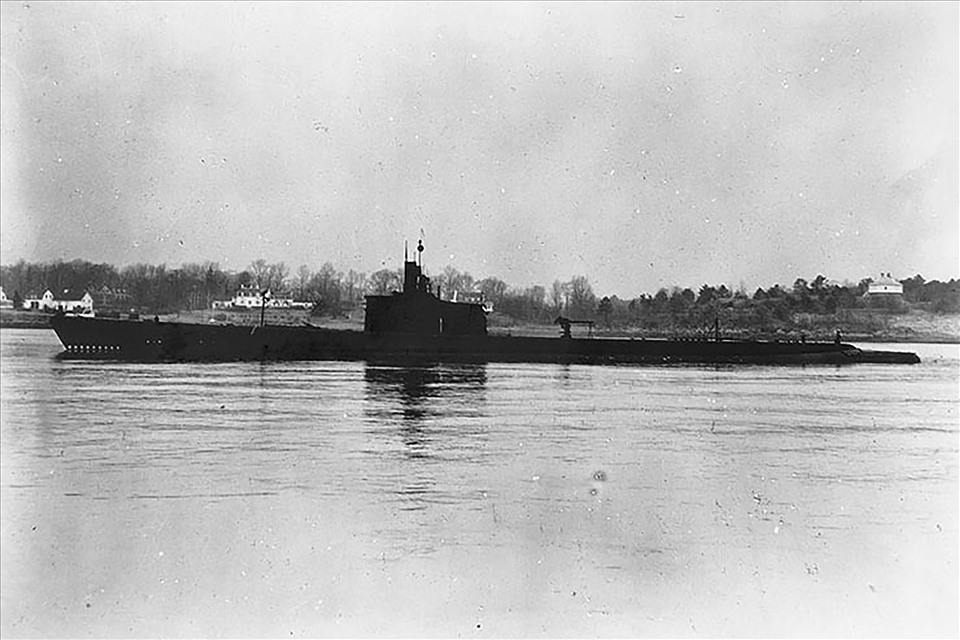 Tàu ngầm USS Grenadier ngày 27.12.1941. Ảnh: AP/Hải quân Mỹ