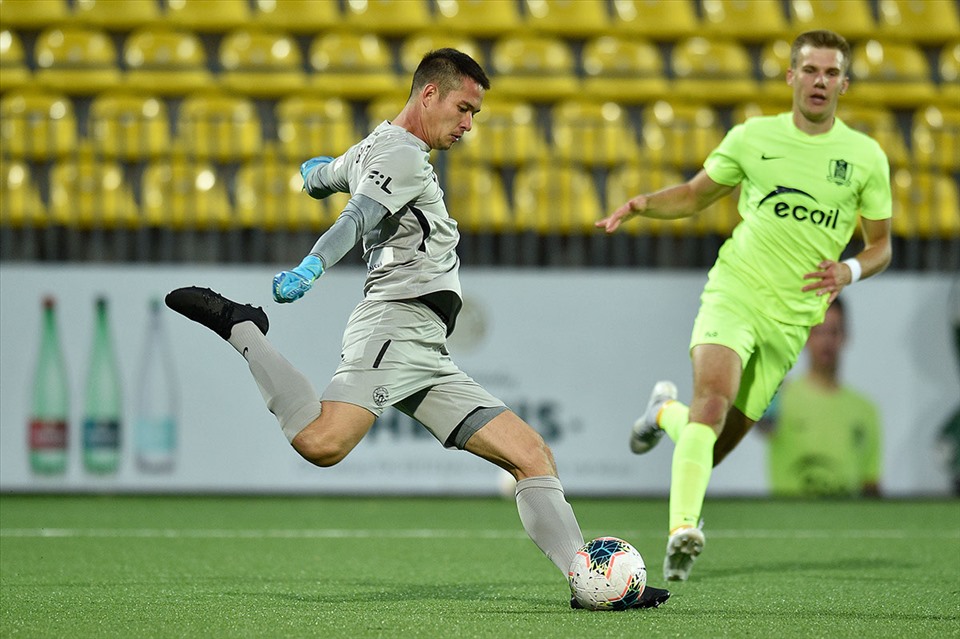 Filip Nguyễn duy trì phong độ cao trong màu áo Slovan Liberec. Ảnh: Slovan Liberec