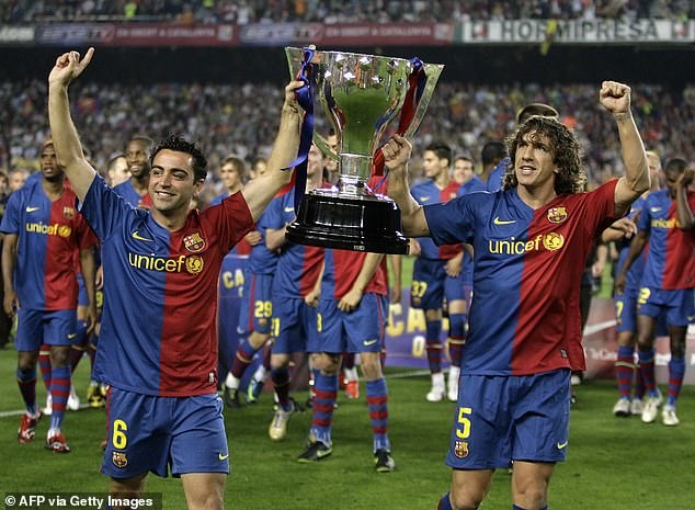 Messi muốn ra đi êm đẹp như Xavi và Puyol. Ảnh: