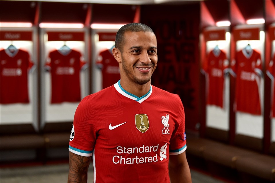 Thiago Alcantara có thể vào sân từ ghế dự bị. Ảnh: Liverpool.