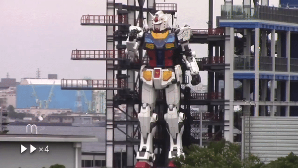 Robot sẽ được trưng bày ở Nhà máy Gundam Yokohama. Ảnh: Twitter