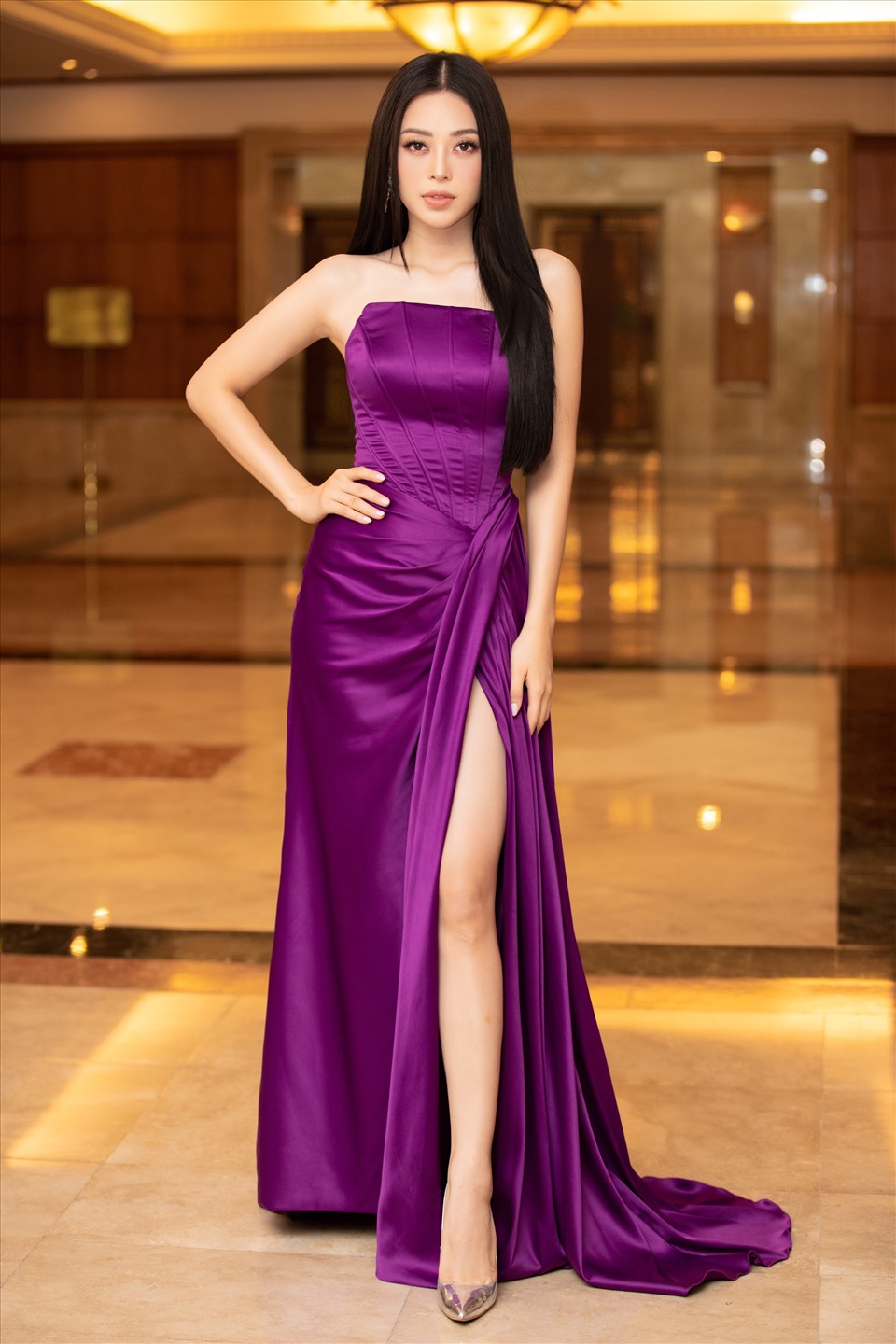 Các hoa hậu, Á hậu tại họp báo Hoa hậu Việt Nam 2020. Ảnh: SV
