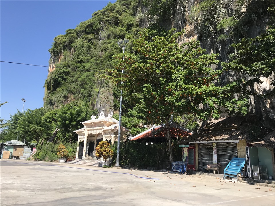 Ngũ Hành Sơn (Đà Nẵng) vắng lặng khách du lịch. Ảnh: Hải Minh