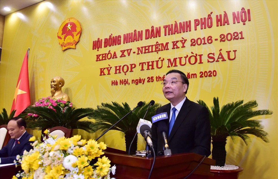 Ông Chu Ngọc Anh được bầu làm Chủ tịch UBND TP Hà Nội. Ảnh: Hải Nguyễn