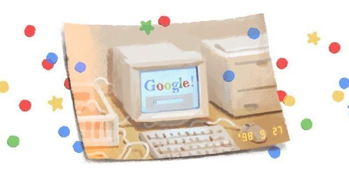 Google kỷ niệm sinh nhật vào ngày 27.9 hàng năm. Ảnh: Google