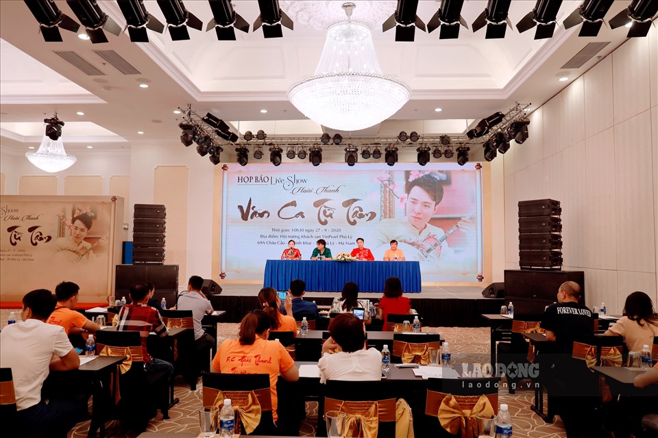 Họp báo Liveshow hát Chầu Văn của nghệ sĩ Hoài Thanh