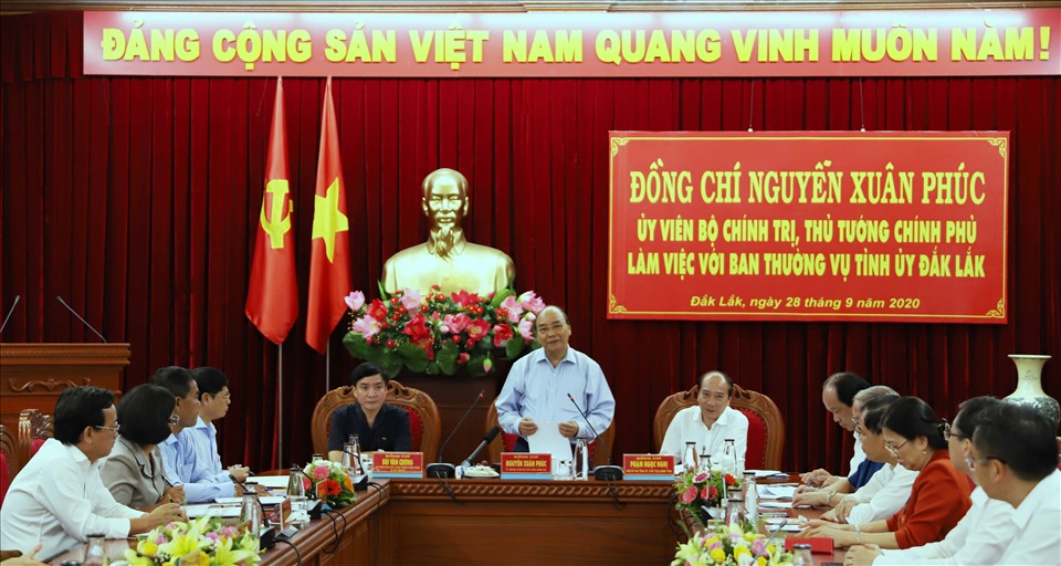 Thủ tướng Chính phủ Nguyễn Xuân Phúc. Ảnh: Bảo Trung