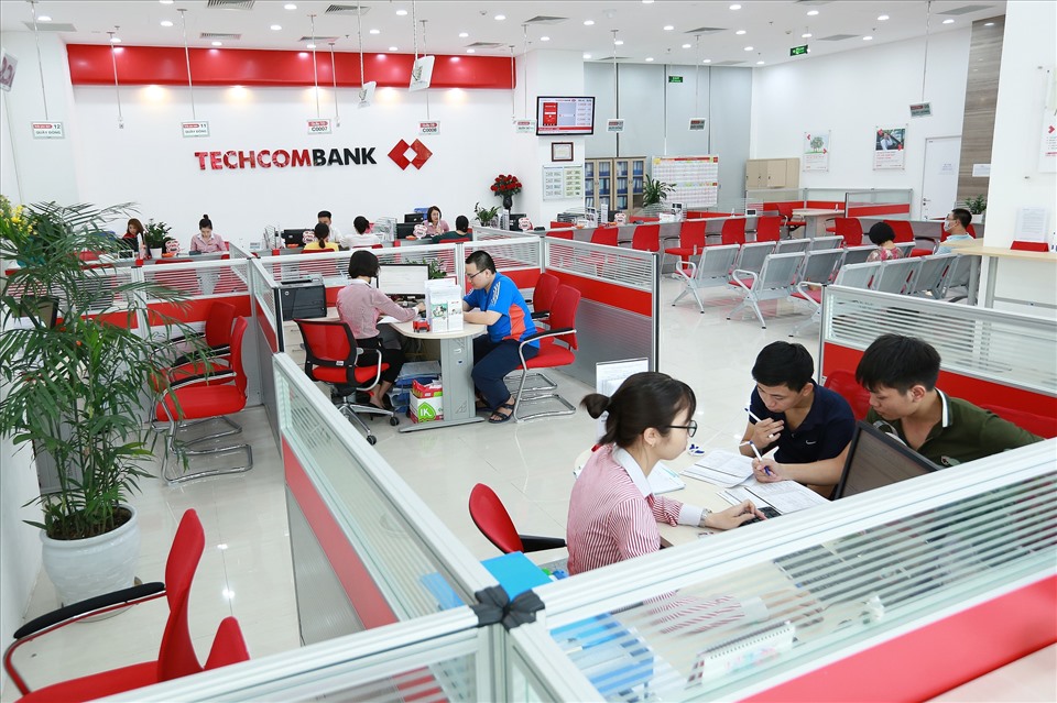 Techcombank - phòng dao dịch mới