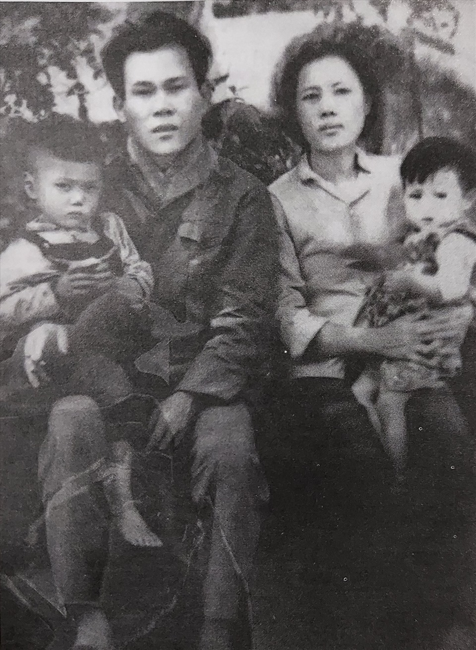 Gia đình ông Năm Bình ở Nghệ An. Ảnh tư liệu