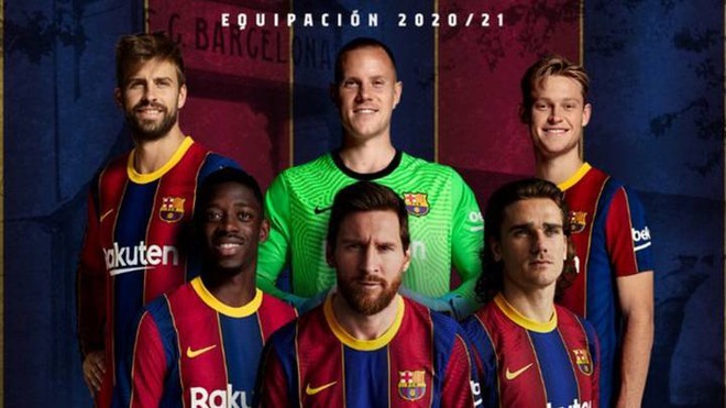 Viễn cảnh Messi khoác áo Barca ở mùa giải 2020-2021 nhiều khả năng không chỉ trong quảng cáo. Ảnh: Barcelona.