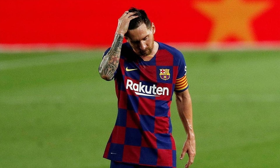 Messi sẽ ở lại và đóng vai một kẻ phản bội tình yêu với người hâm mộ Barca? Ảnh: Getty.