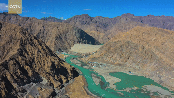 Đập mới được ví như “đập Tam Hiệp Tân Cương“. Ảnh: CGTN