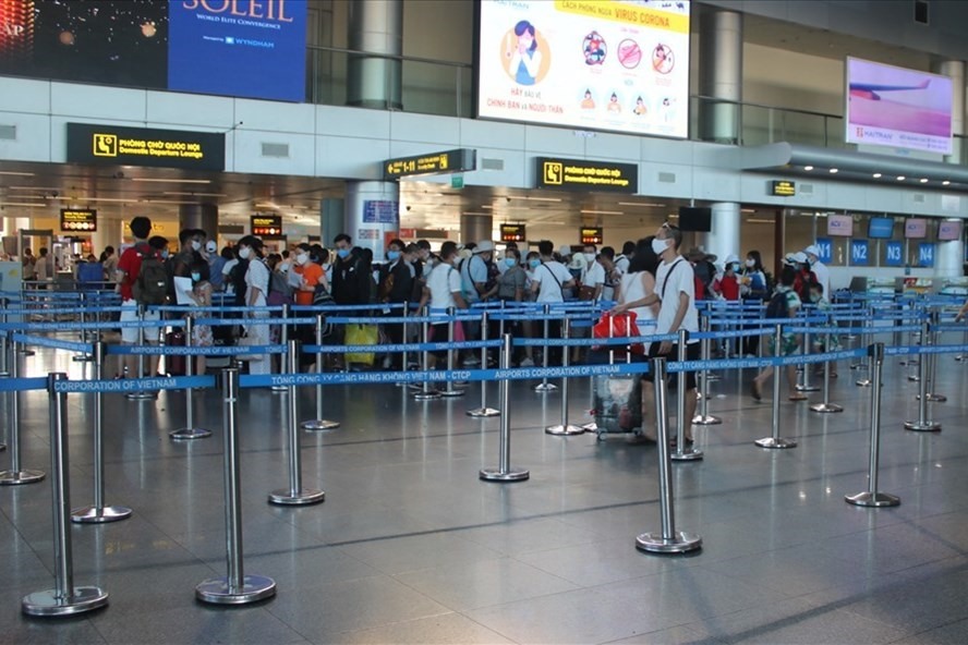 Sân bay Đà Nẵng mở cửa hoạt động trở lại vào ngày 7.9. Ảnh: Hữu Long