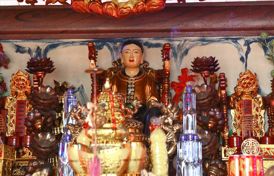 Tượng Nàng Han tại đền thờ ở xã Mường Giàng, huyện Quỳnh Nhai, Sơn La.