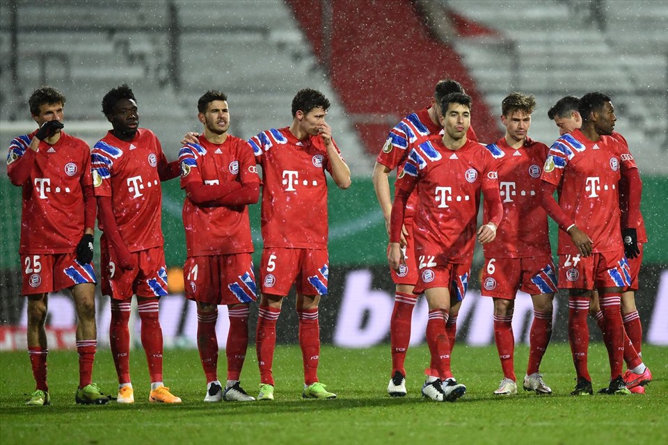 Các cầu thủ Bayern không quen với lịch thi đấu dày đặc như hiện tại? Ảnh: AFP