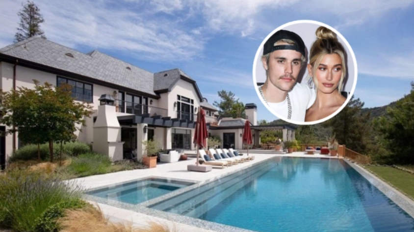 Hiện Justin Bieber và vợ sống trong căn biệt thự  . Ảnh nguồn: AFP.