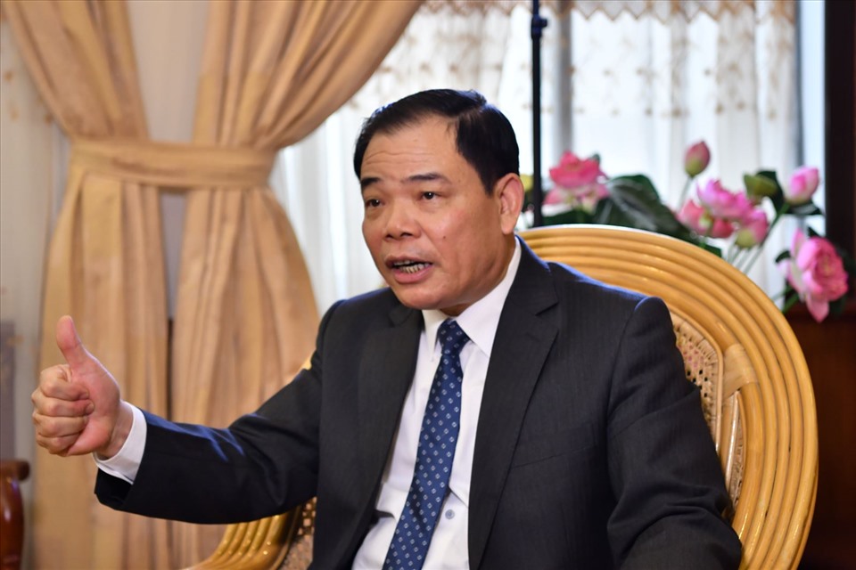 Bộ trưởng Bộ Nông nghiệp và PTTN Nguyễn Xuân Cường. Ảnh: Nguyễn Lợi