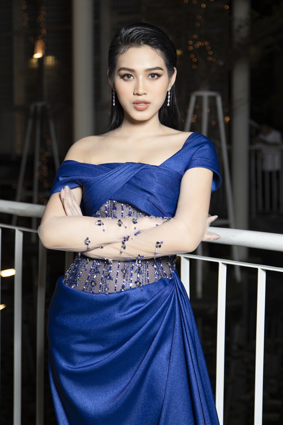 Chia sẻ với Lao Động, Hoa hậu Đỗ Thị Hà cho biết cô vẫn đang trong quá trình thử nghiệm các phong cách để tìm ra hình ảnh phù hợp nhất với bản thân trong 2 năm đương nhiệm. Ảnh: Sâu béo.