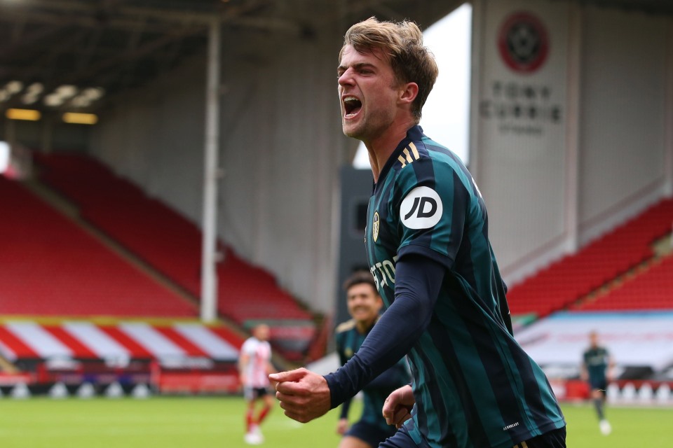 7. Patrick Bamford (Leeds United): 10 bàn thắng