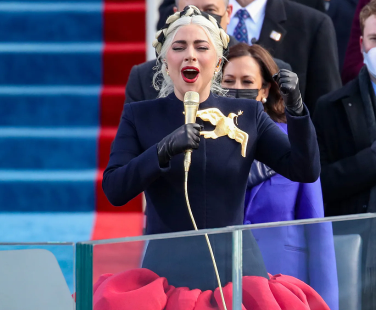 Lady Gaga gây ấn tượng với khán giả khi hát tại buổi lễ nhậm chức của Tổng thống như quốc tế (Ảnh minh họa. Nguồn: AFP)