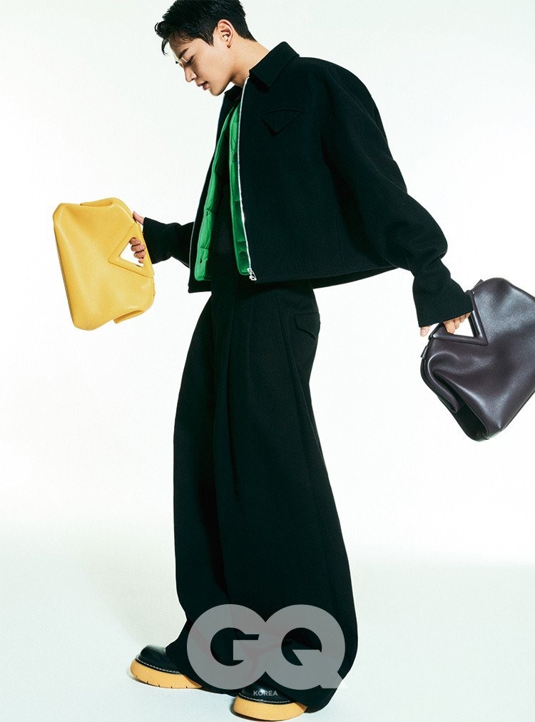 Minho (SHINee) thể hiện phong cách thời trang cao cấp trên 'GQ' . Ảnh: Allkpop