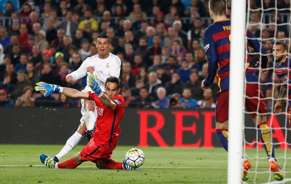 Nổi bật trong các trận Siêu kinh điển với Barcelona. Ảnh: AFP
