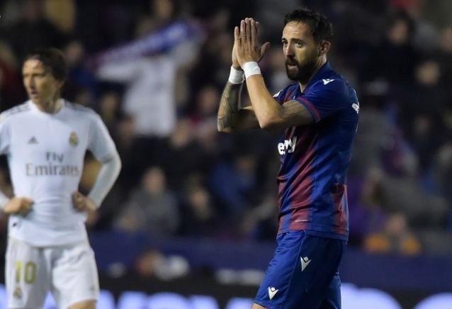 7. José Luis Morales (Tiền vệ cánh trái - Levante): 7 bàn thắng