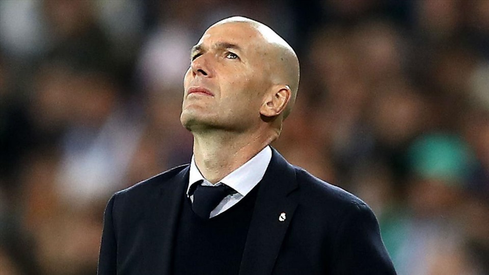 Zidane không còn nhiều thời gian tại Real Madrid. Ảnh: AFP.