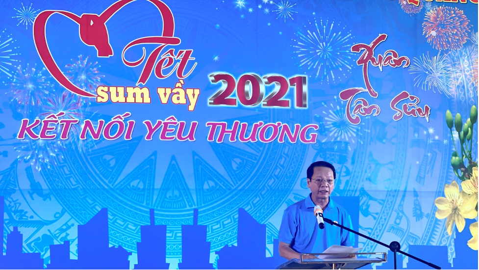 Ông Nguyễn Xuân Phối - Chủ tịch LĐLĐ tỉnh Bình Thuận. Ảnh: Võ Huyền