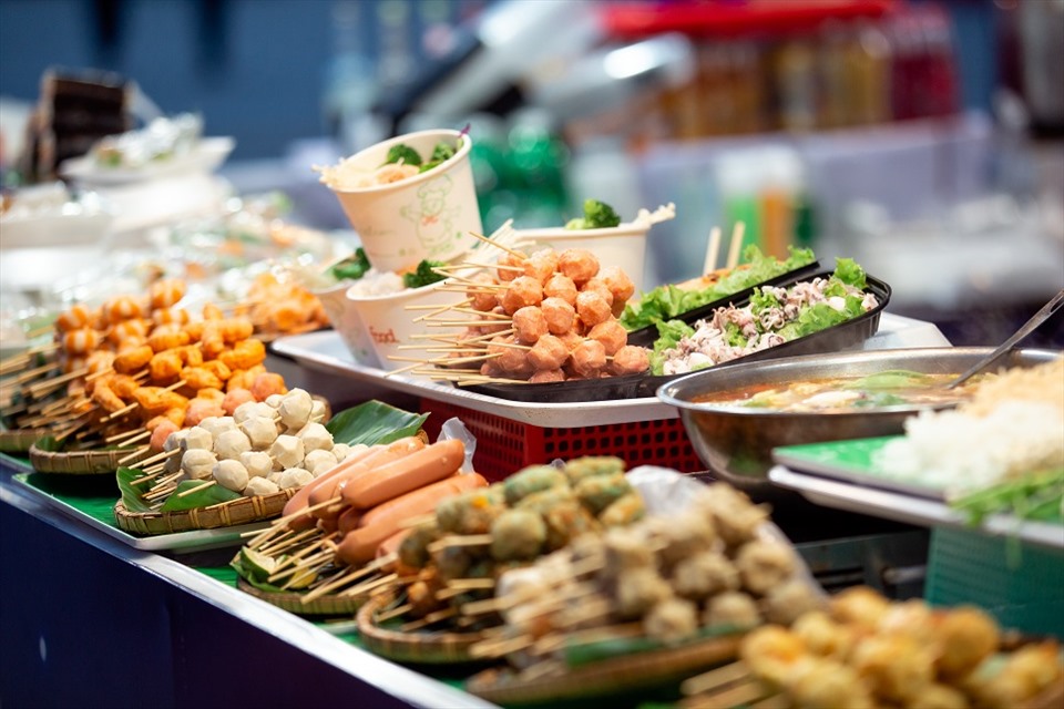 Lễ hội ẩm thực sẽ giúp du khách thưởng thức nhiều món ăn đa dạng. Ảnh: Hà.