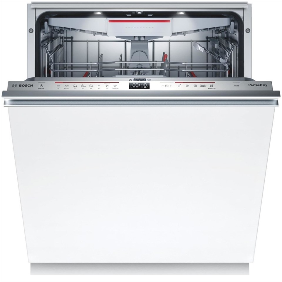 Máy rửa bát thiết kế âm tủ sẽ giúp tiết kiệm được không gian (Ảnh: Bosch)