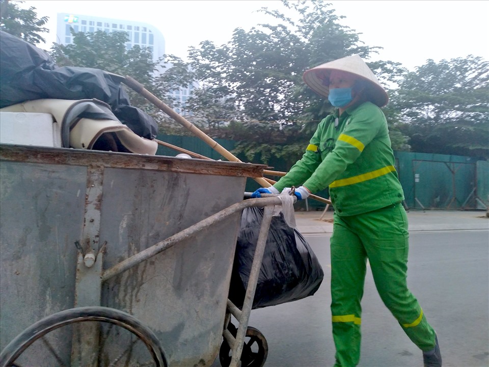 Mọi tuyến phố đều được. công nhân môi trường đảm bảo sạch rác.