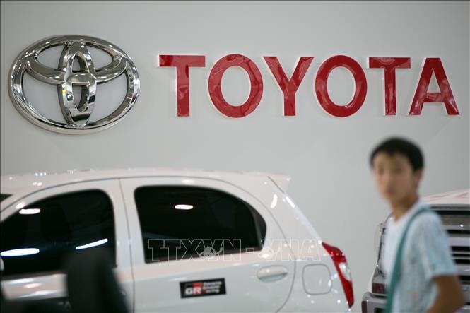 Sau 5 năm Toyota đã giành lại vị trí dẫn đầu là nhà sản xuất ô tô bán chạy nhất thế giới, bất chấp nhu cầu giảm mạnh vì đại dịch COVID-19. Ảnh: TTXVN